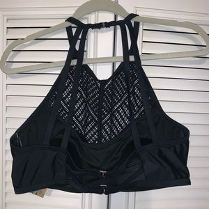 Swim Suits For All - NWT Black bikini top size 18